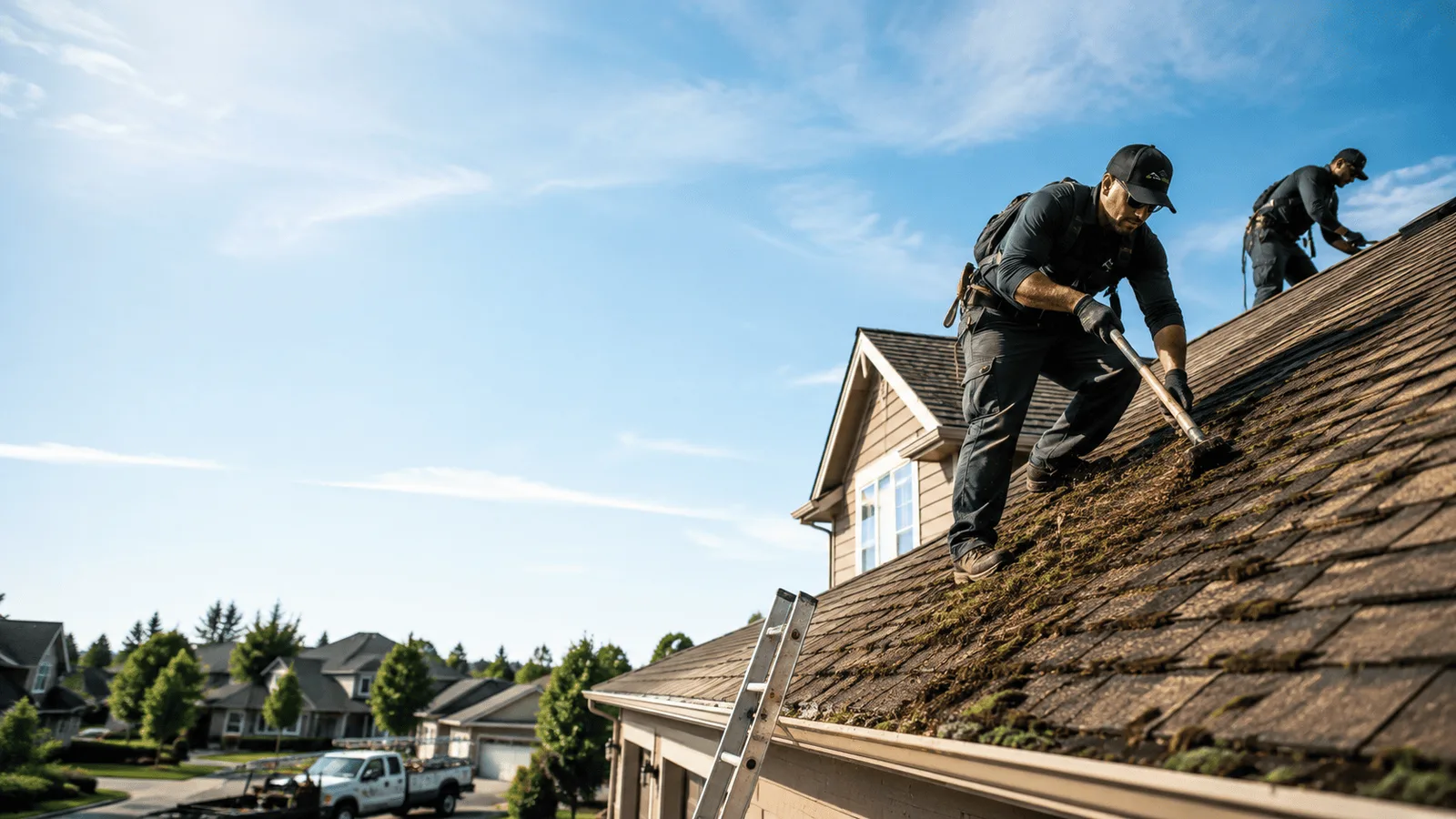 Roof Moss Removal in Omega, OK near me